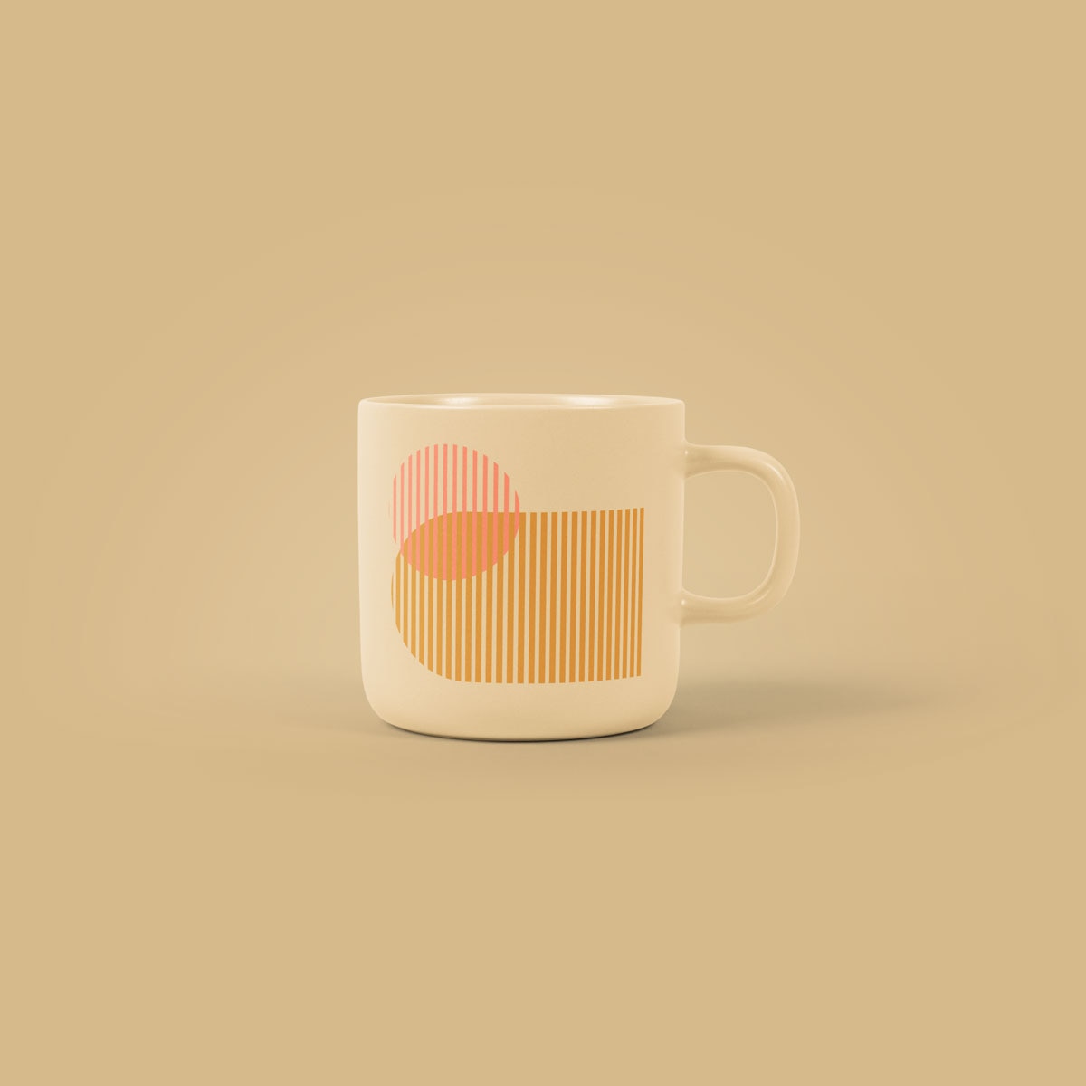 Cuppa Matte Mug 12oz - Vanilla