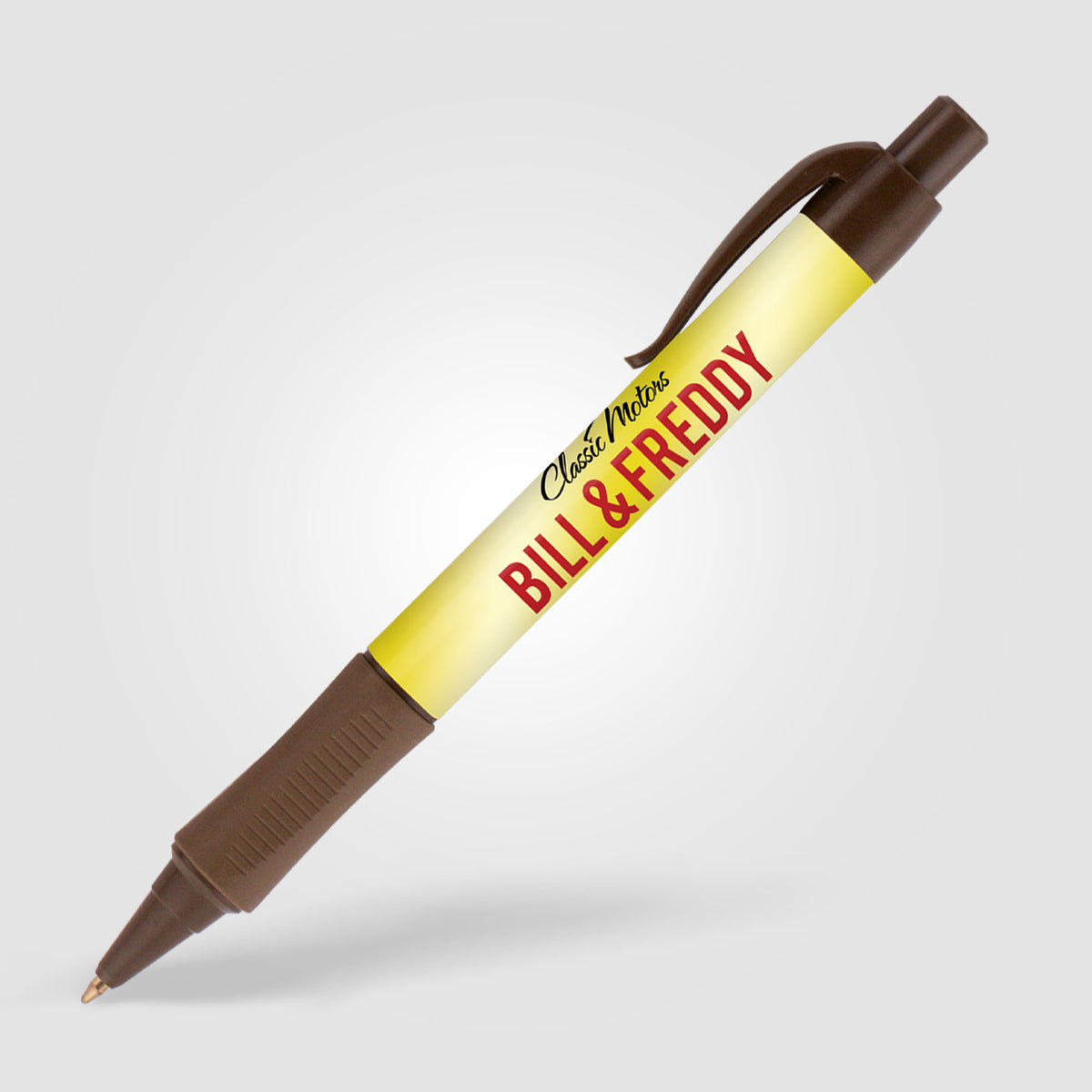 Vision Bright Grip Retractable Ballpoint Pen