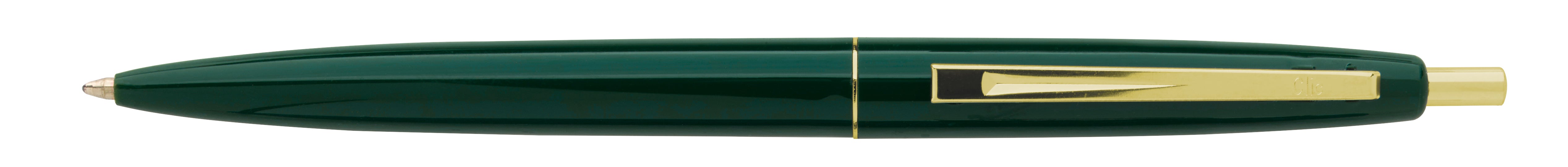 Forest Green Clic™ Gold Pen plain