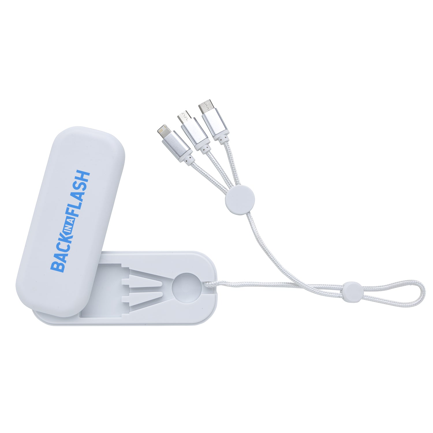 Front View of  Pivot 5-in-1 Charging Cable 2A