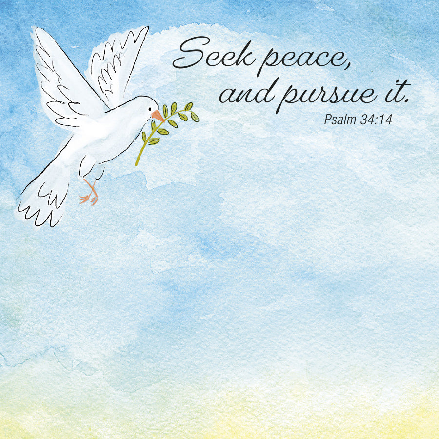 Front View of White Souvenir® Sticky Note™ 3" x 3" Pad, 50 sheet