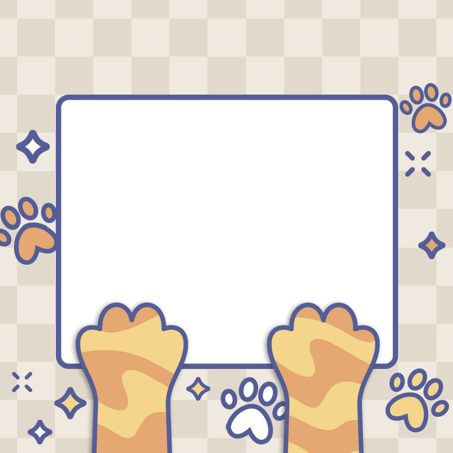 Front View of White Souvenir® Sticky Note™ 3" x 3" Pad, 50 sheet