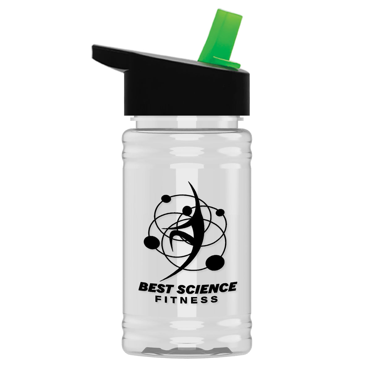 Garyline Mini Bottle 16oz - Black/Green