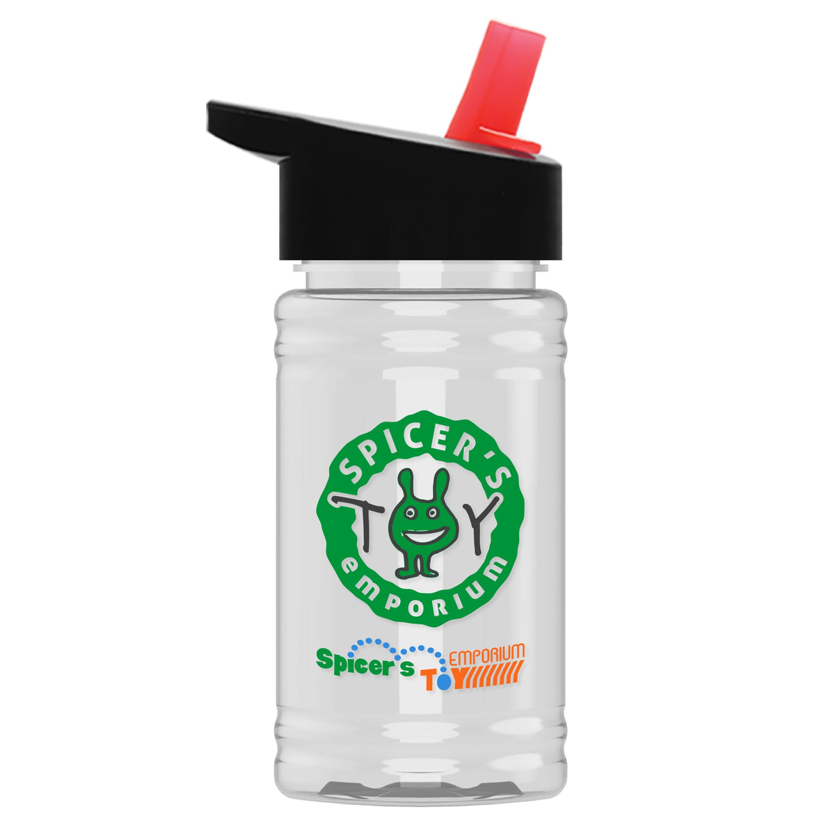 Garyline Mini Bottle 16oz - Black/Red