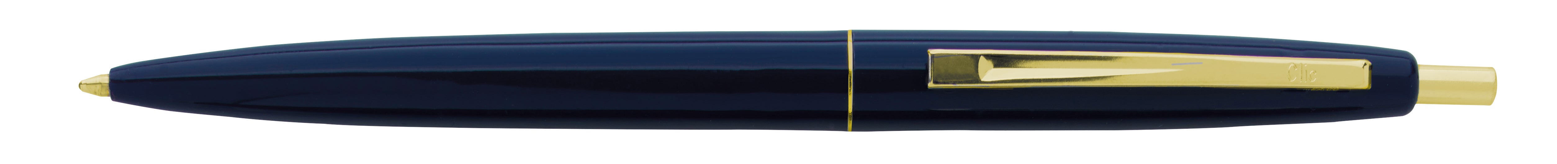 Navy Blue Clic™ Gold Pen plain