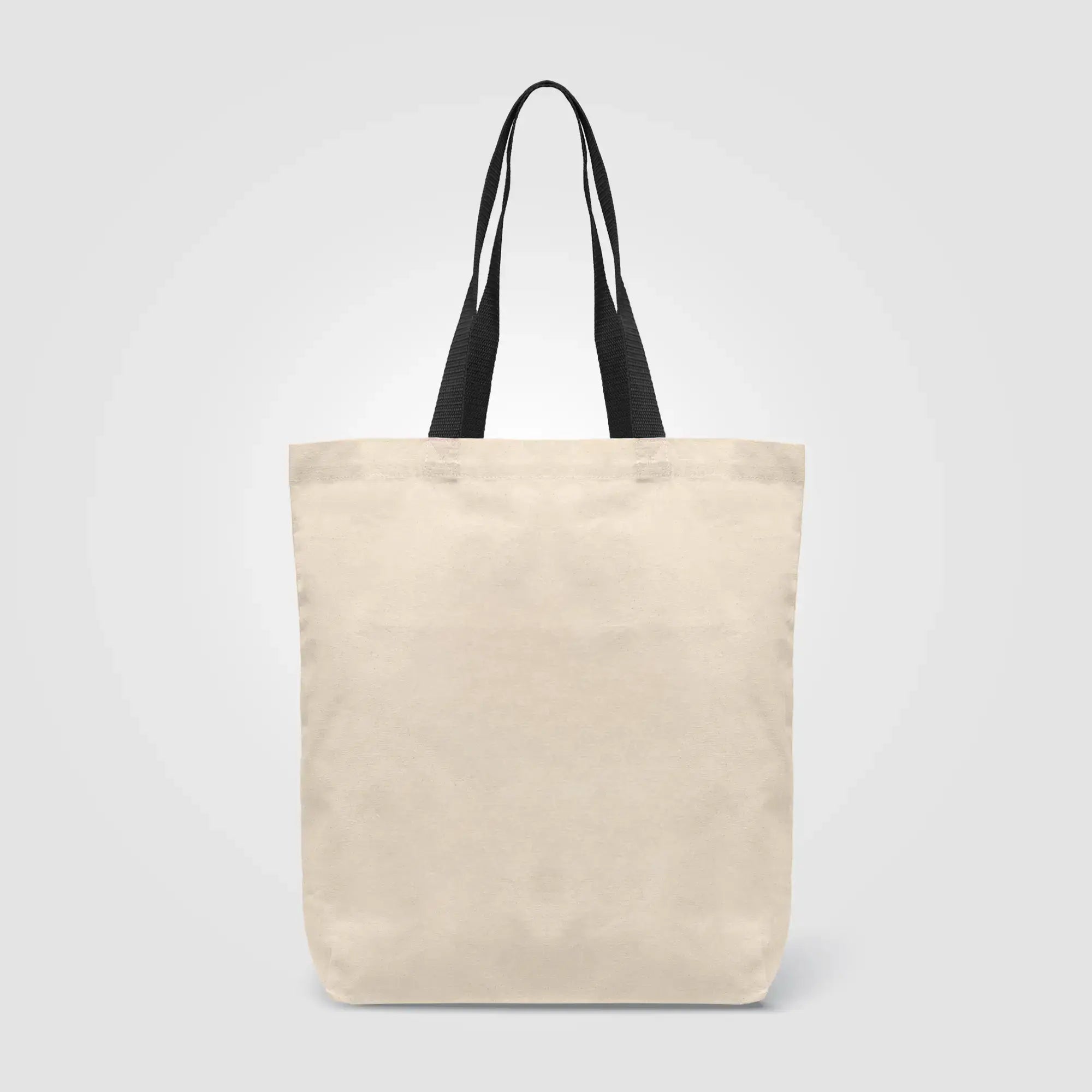 Tonga - 5 oz. Natural Cotton Tote w/ Color Straps