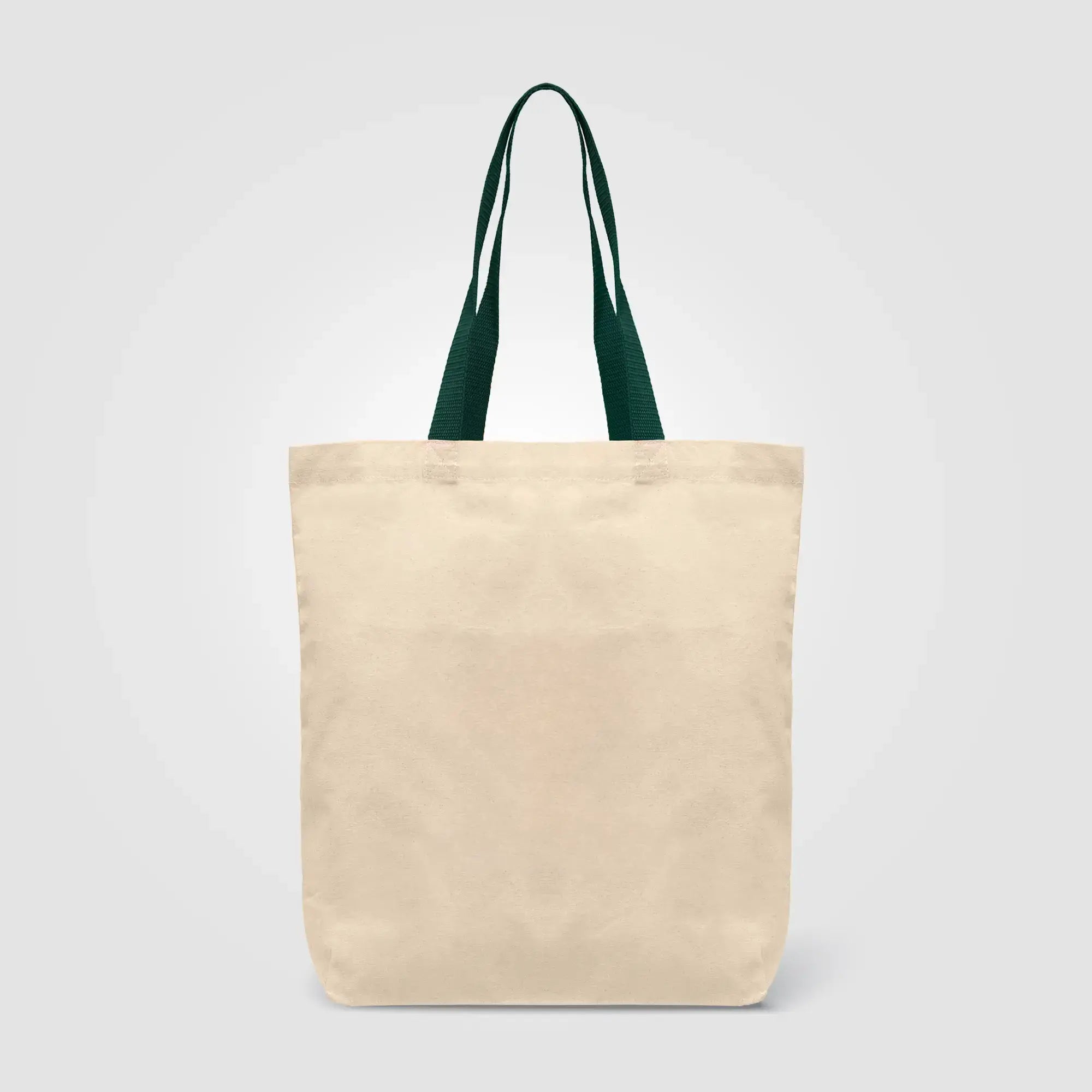 Tonga - 5 oz. Natural Cotton Tote w/ Color Straps