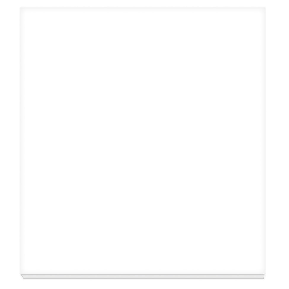 White Souvenir® Sticky Note™ 2-3/4" x 3" pad, 25 sheet plain