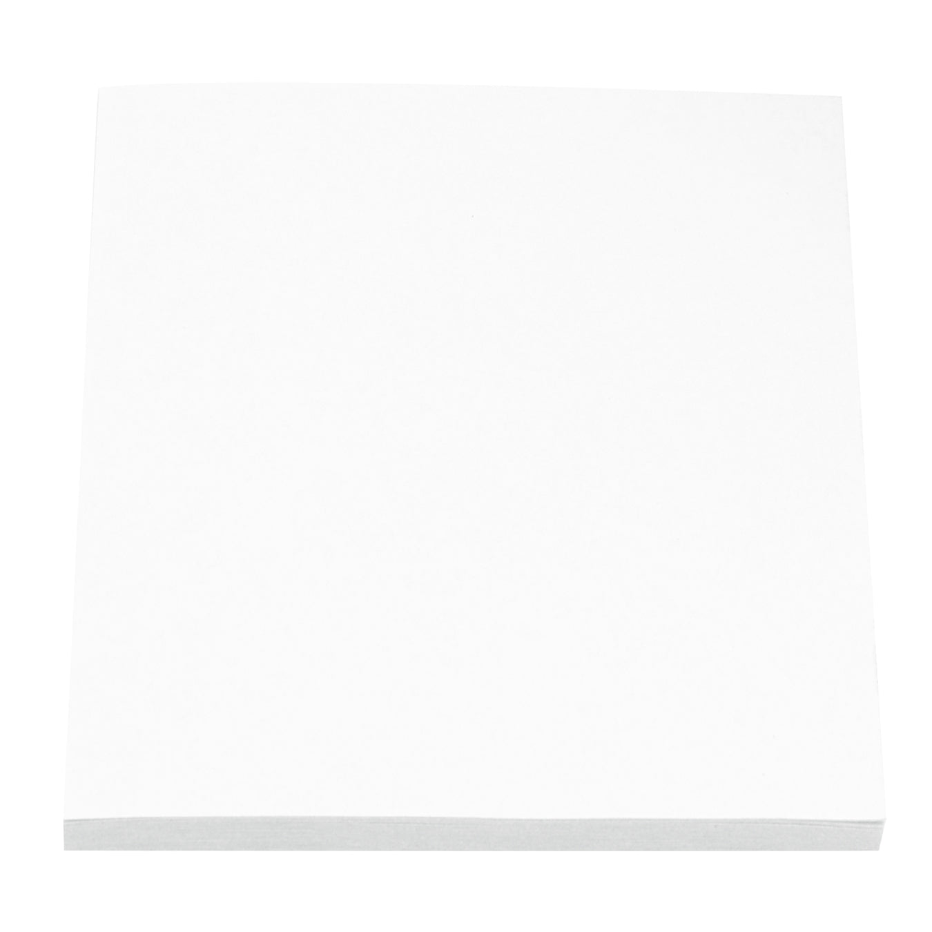 White Souvenir® Sticky Note™ 3" x 3" Pad, 25 sheet plain